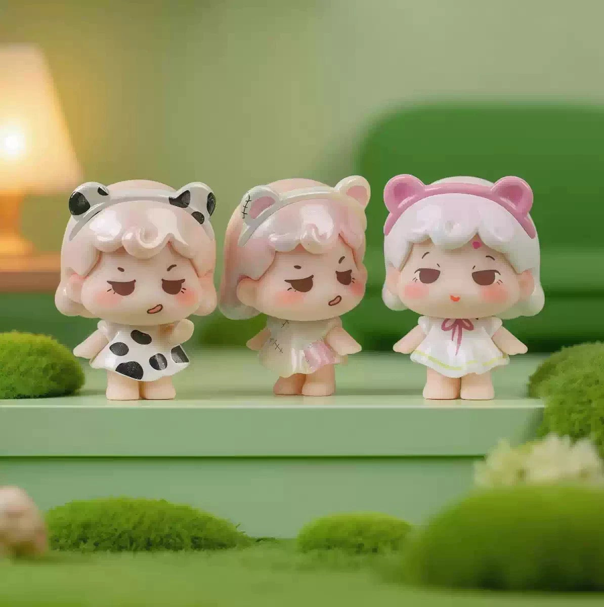 MengDana Dancing Series Mini Beans Figures