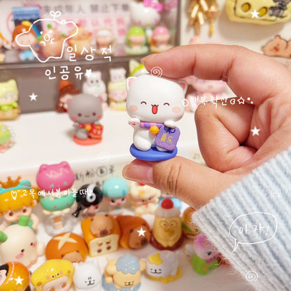 Peach and Goma's Sweet Mini Universe Series Mini Beans Figures