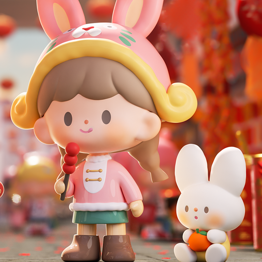 【SALE】zZoton New Year in Apple Village Series Figures