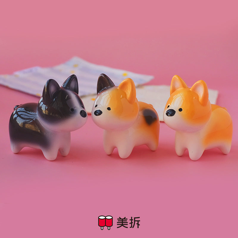 Meichai Mini Beans Woof Woof Series Figures