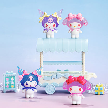 MY MELODY & KUROMI Ramune-style Series Mini Beans Figures