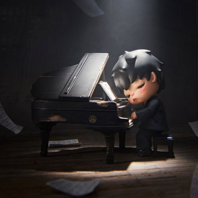 Hirono THE PIANIST Limited Edition Figure Designer Toy Hot