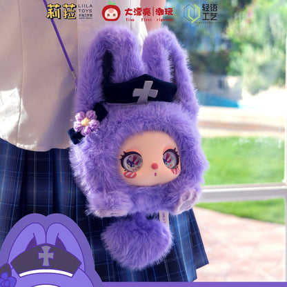Liila's Marshmallow Bunny Bag Plush Dolls