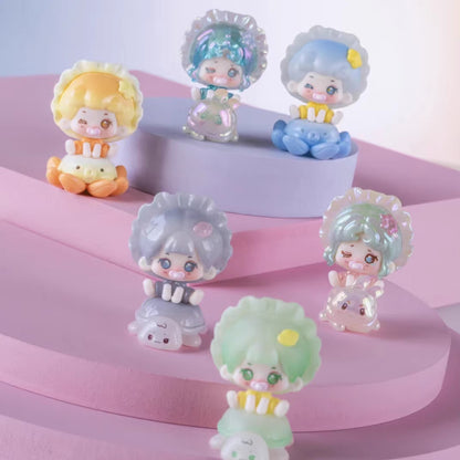 Mikuku Colorful Bubble Hall Particle Series Mini Beans Figures