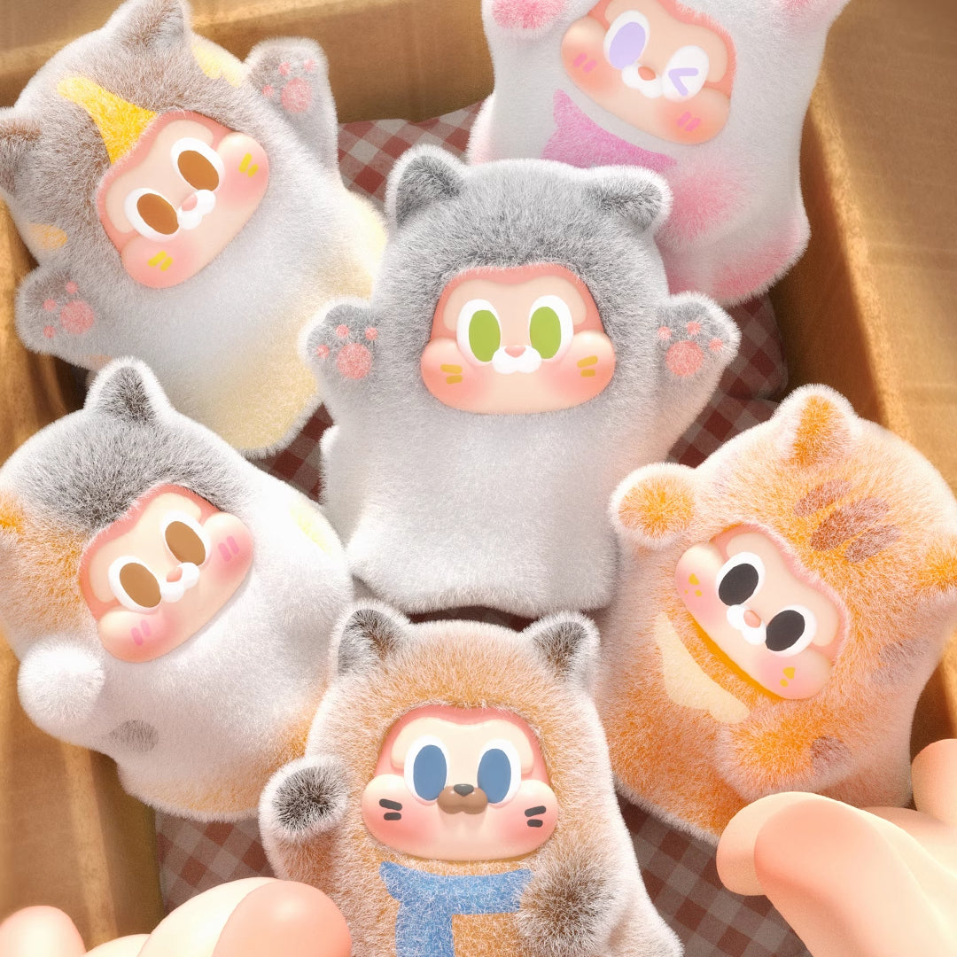 THE SLLO OH MY CAT Series Mini Beans Figures