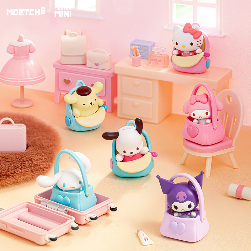 Sanrio Characters Heartbeat Bag Mini Beans Series Figures