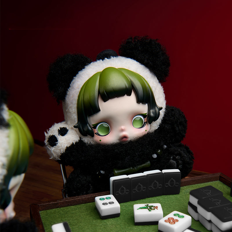 SKULLPANDA Lazy Panda Plush Doll Pendant