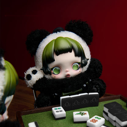 SKULLPANDA Lazy Panda Plush Doll Pendant