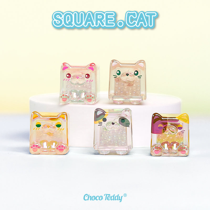 SQUARE.CAT Ice Mini Beans SSeries PVC Figures