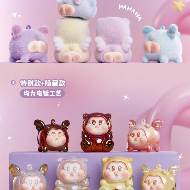 THE SLLO FLYING PIG Series Mini Figures