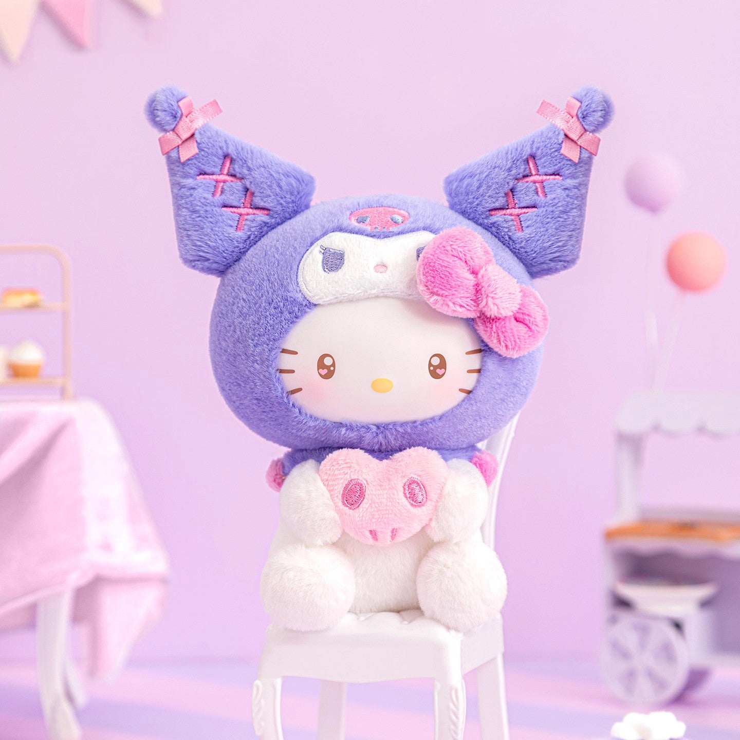 SRO Kuromi Party Series Plush Pendant Dolls