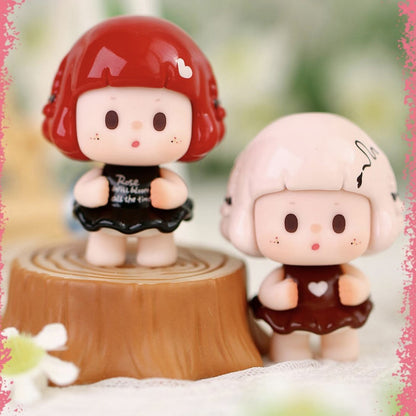 Buer Valentine's Day Limited Series Mini Beans Figures