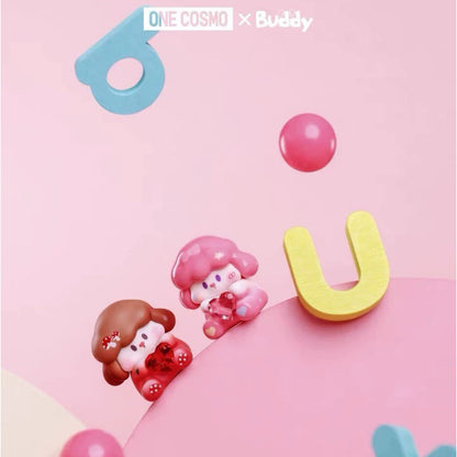 Buddy Lovely Puppy Series Mini Beans Figures