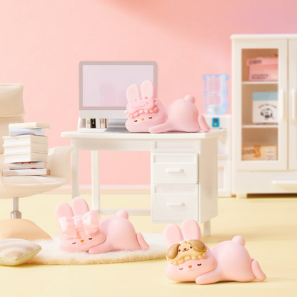 MOMO BUNNY 24h Life Diary Series Mini Bean Figures