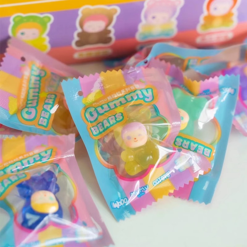 【BOGO】MUMU Bear Mini Beans Series PVC Figures