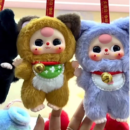 Baby Three Billionaires Cat Series Plush Dolls