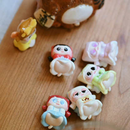 PITTY’S Skirt of Valor Series Mini Bean Figures