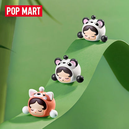 POP BEAN SKULLPANDA Panda Partner Set (Чэнду, ограниченная серия) Фигурки из ПВХ 