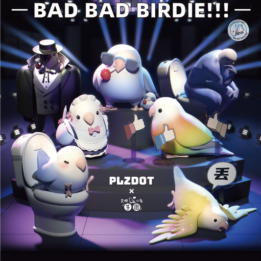 BAD BAD Birdie Series PVC Figures