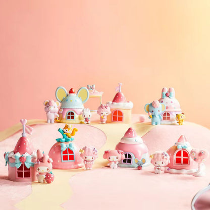 My Melody & My Sweet Piano Play House Series PVC Figures