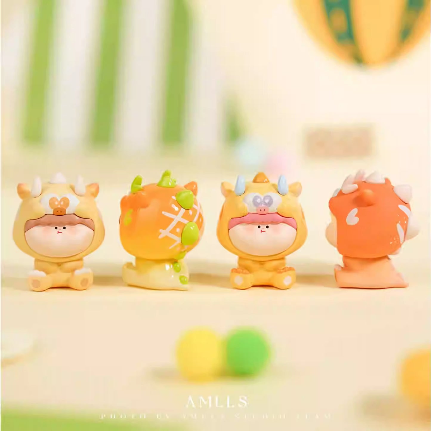 AMLLS Little Dragon V2 Mini Beans Series PVC Figures