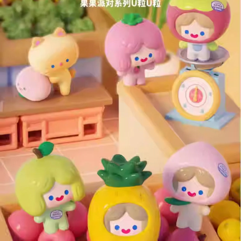 UliUli Rico Fruit Party Series Mini Beans Figures