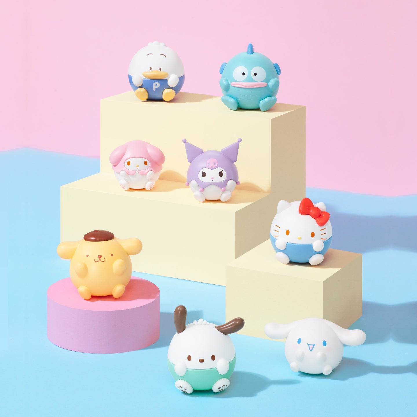 SRO Characters Roundy Series Mini Beans Figures