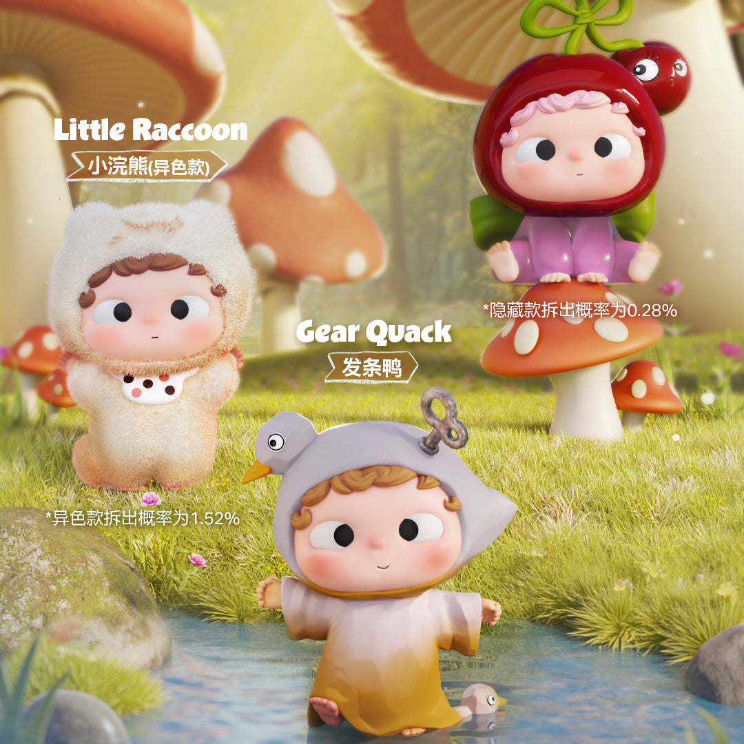 OZAI The Hooded Adventures Series Mini Beans Figures