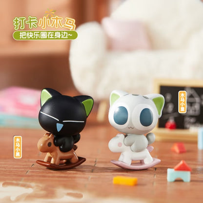 Luo Xiaohei Cat lsland Paradise Series Mini Bean Figures
