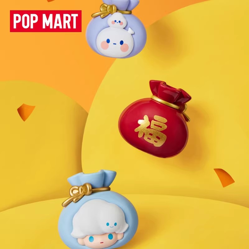 Фигурки из ПВХ серии POP BEAN Fortune Bag 