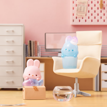 MOMO BUNNY 24h Life Diary Series Mini Bean Figures