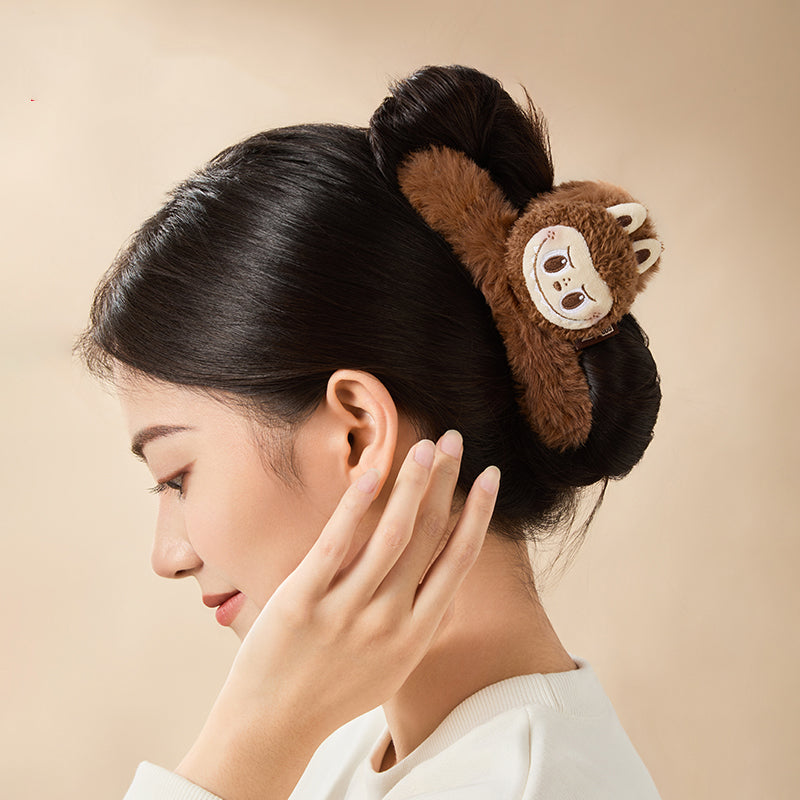 THE MONSTERS Classic Series-LABUBU Plush Hair Clip Dolls