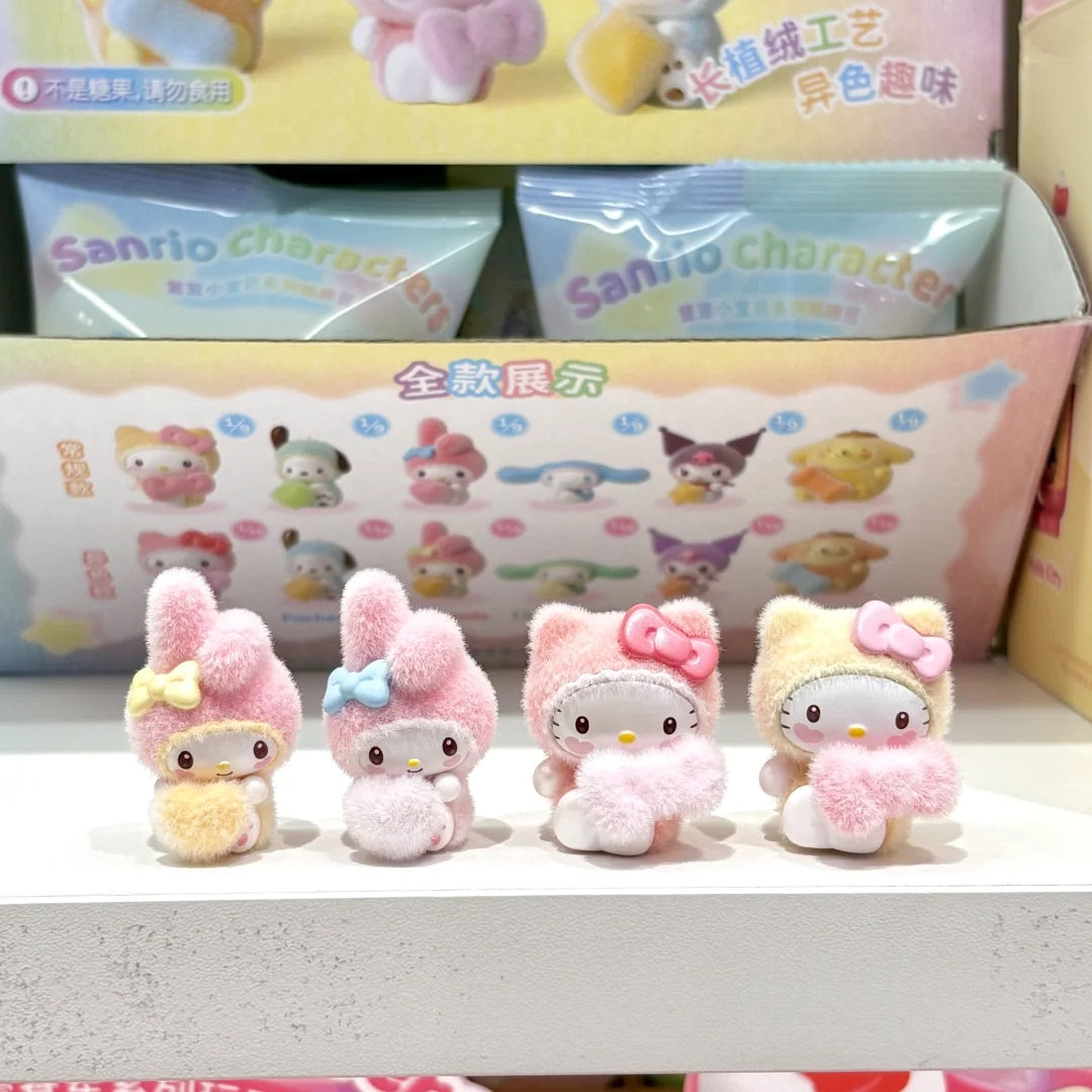 SRO Characters Fluffy Little Baby Series Mini Beans Figures