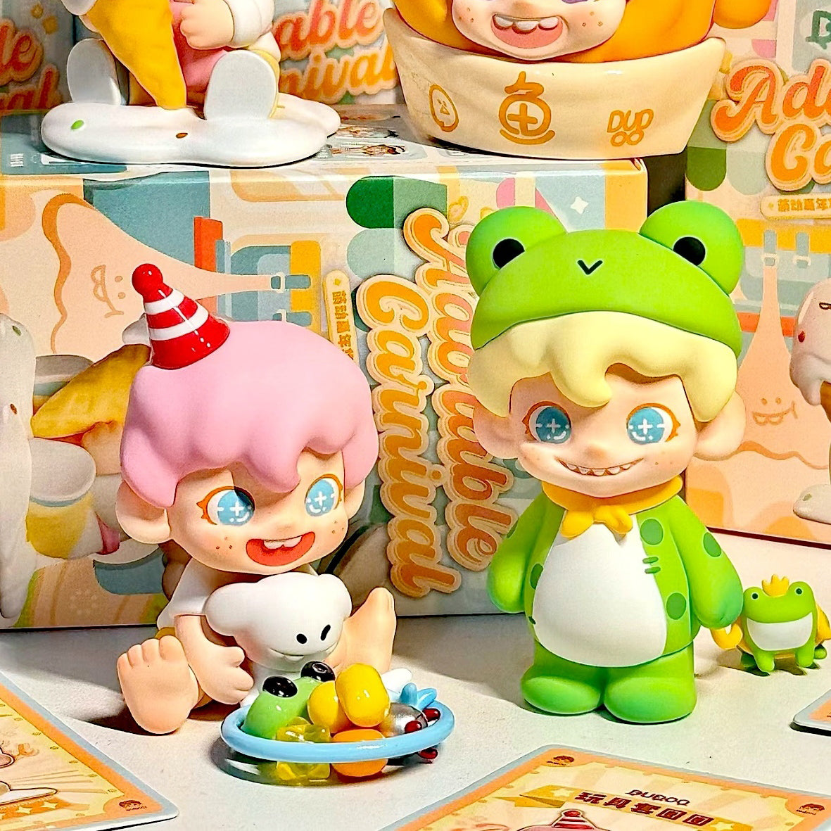 DUDOO Adorable Carnival Series PVC Figures