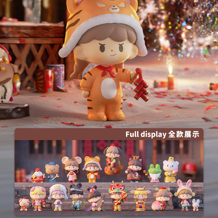 【SALE】zZoton New Year in Apple Village Series Figures
