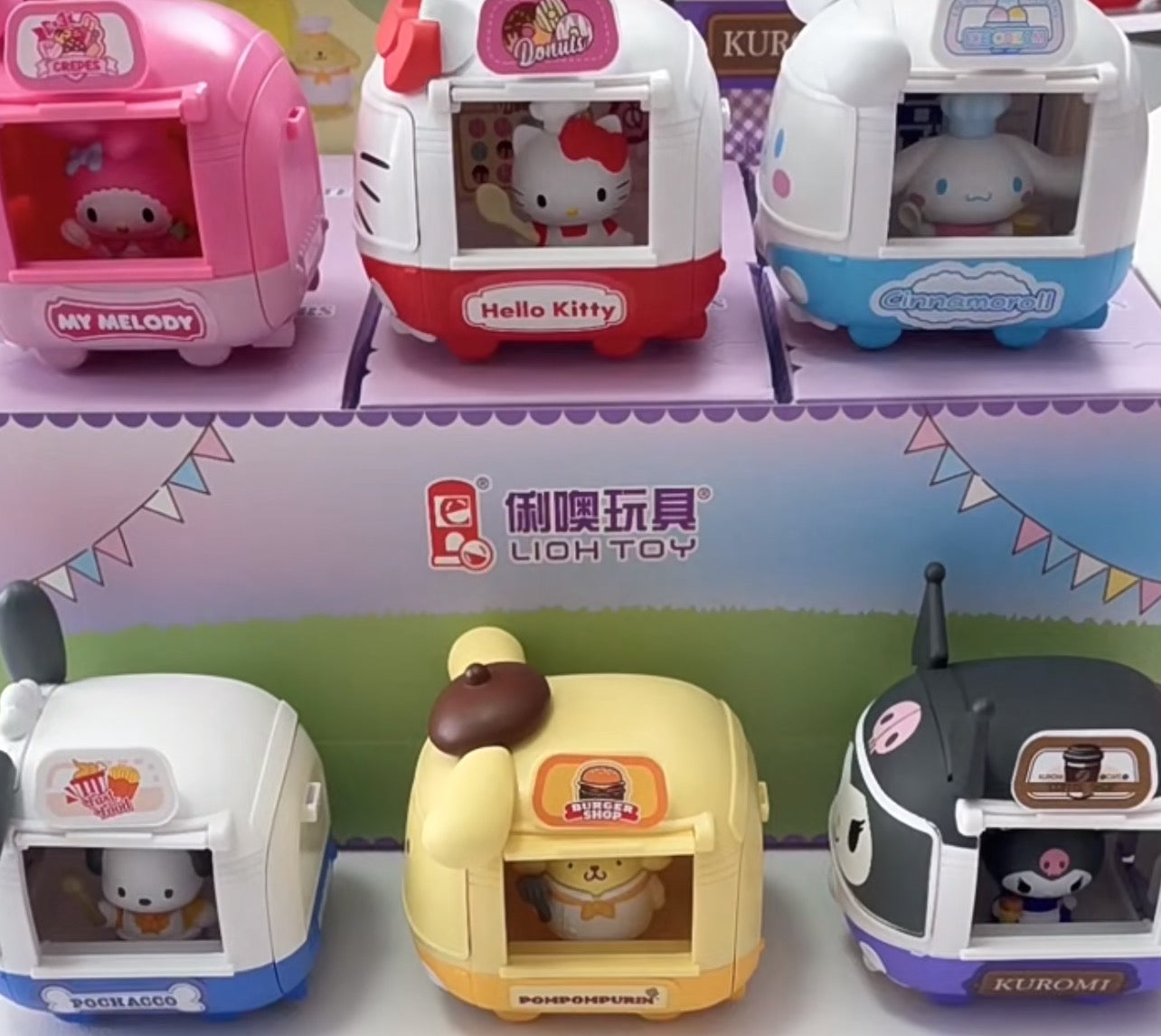 Sanrio Characters Food Truck Series Dolls