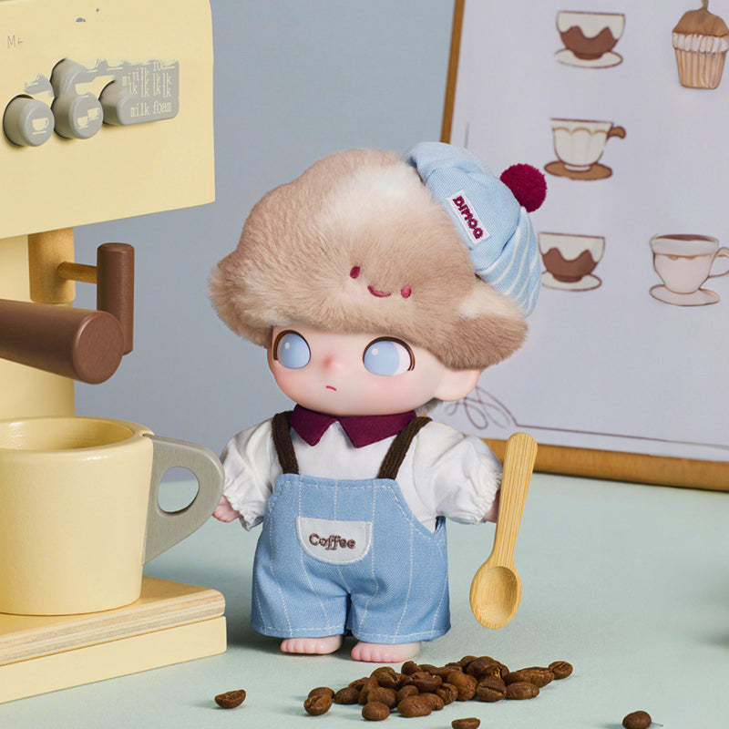 DIMOO Crush on Coffee Series-Vinyl Plush Blister Pack