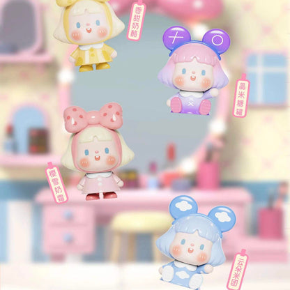 SAWY Variety of Beautiful Girls Bubble Series Mini Beans Figures