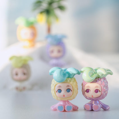 【BOGO】Aromua Boboluo Pineapple Mini Beans Series Figures