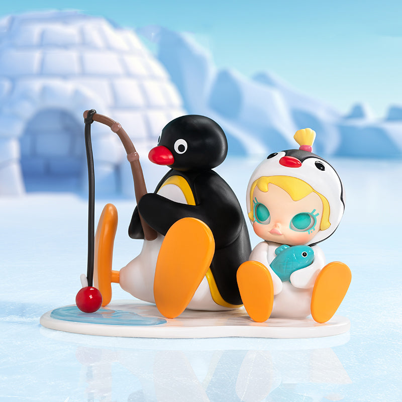 Baby Molly x PINGU Fishing Time PVC Figure