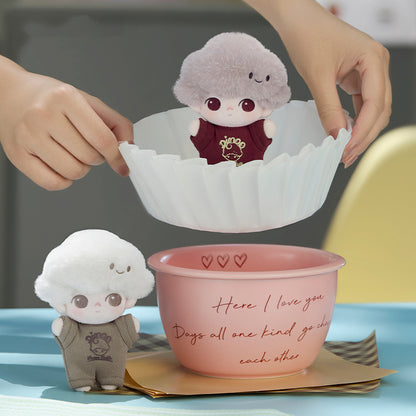 DIMOO Crush on Coffee Soft Plush Keychain Dolls