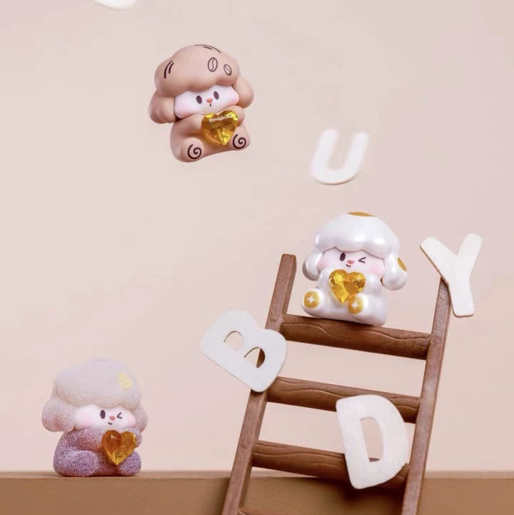 Buddy Lovely Puppy Series Mini Beans Figures