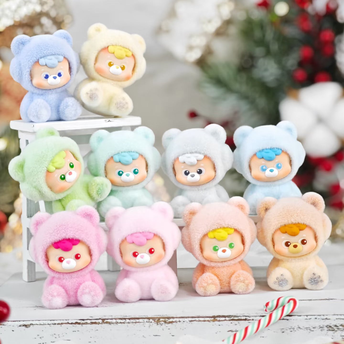 DiuDiu Baby The Warmer Bears Mini Series PVC Figures