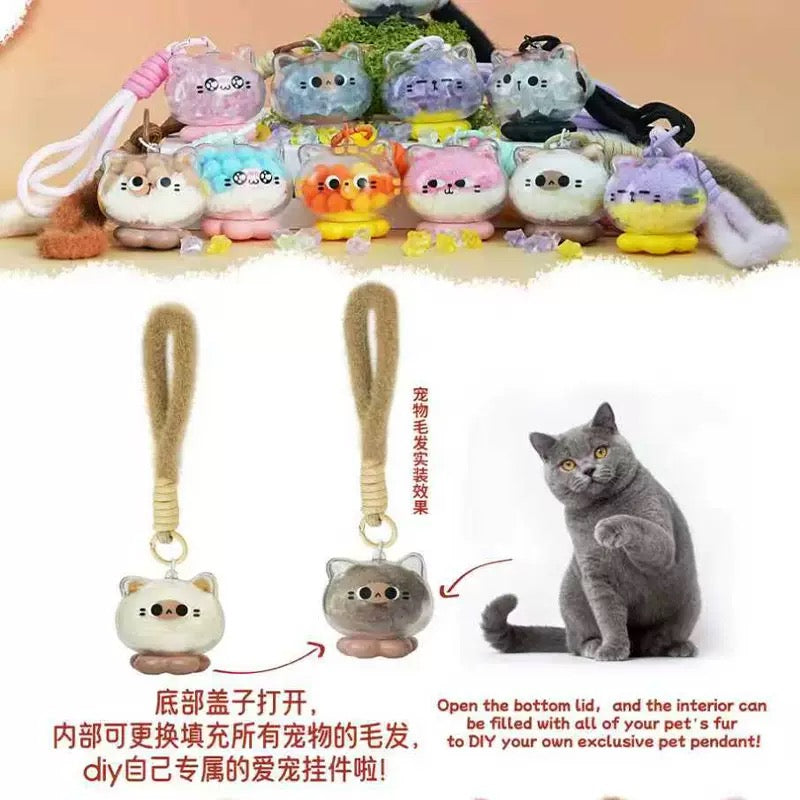 One Cat Pendant Series Figures (Pet Hair Container)