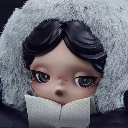 SKULLPANDA × Wednesday Plush Pendant Doll