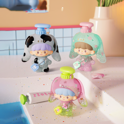 zZoton Bubble Bath Series Mini Figures