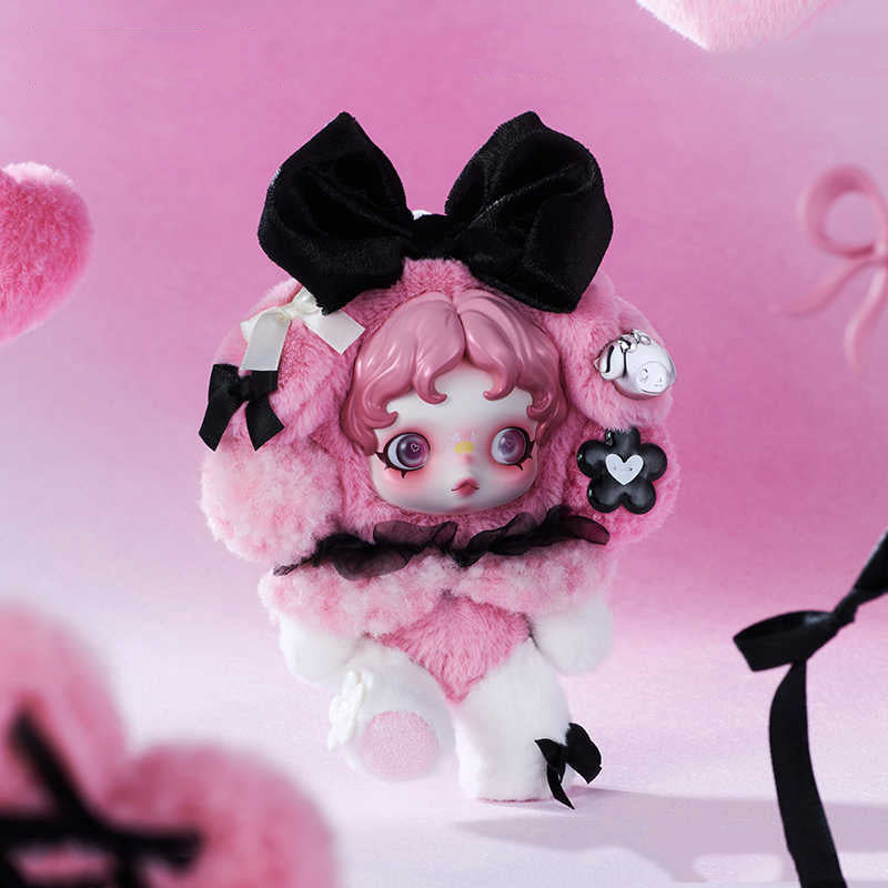 SKULLPANDA × MY MELODY & KUROMI Plush Pendant Dolls