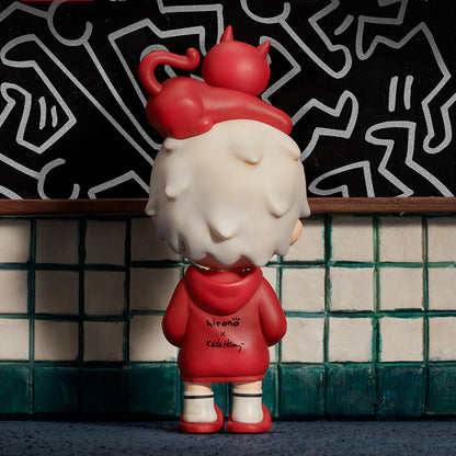 Hirono×Keith Haring 10 CM & 15 CM PVC Figures