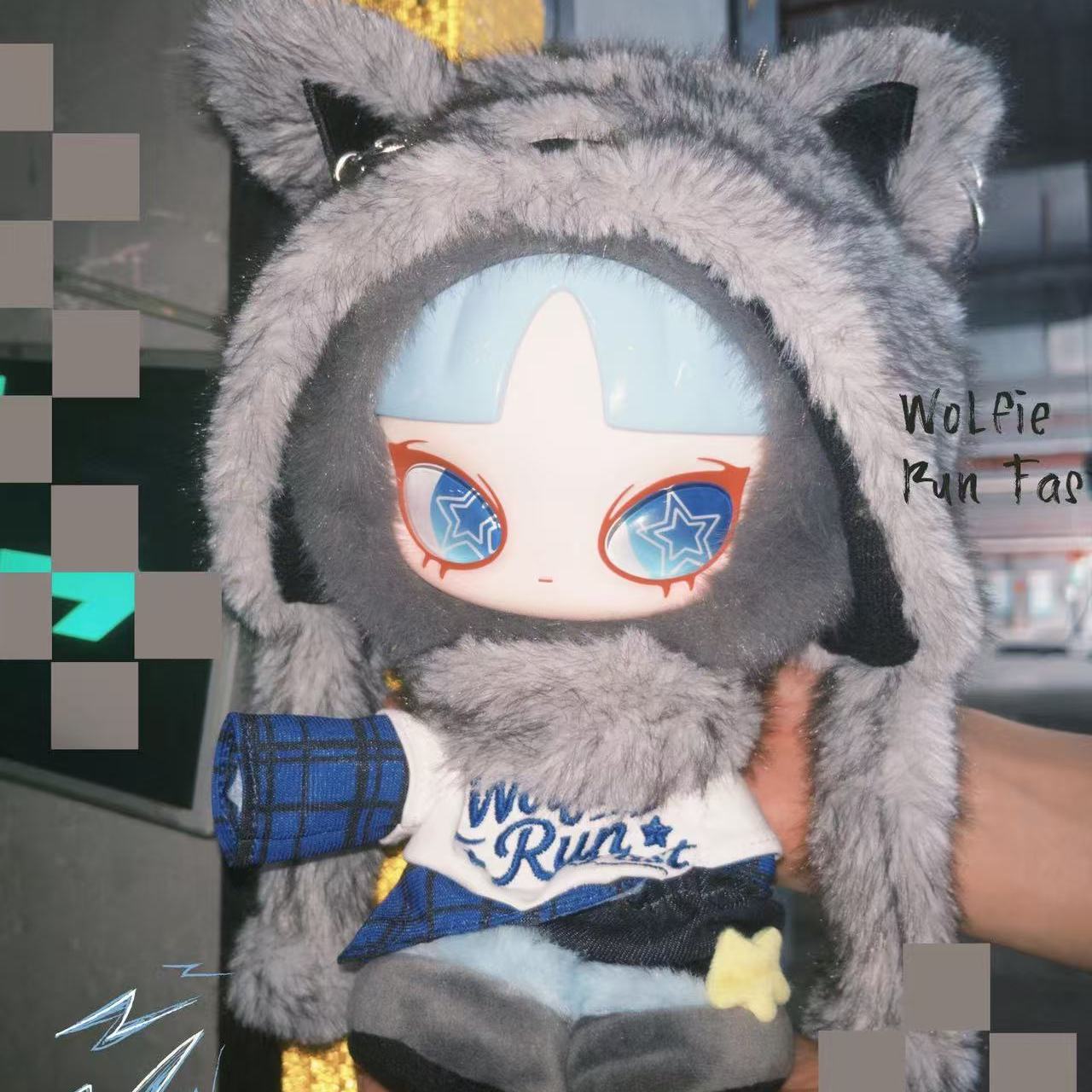 INN'S Wolfie Run Fast Plush Doll – Hahatoys