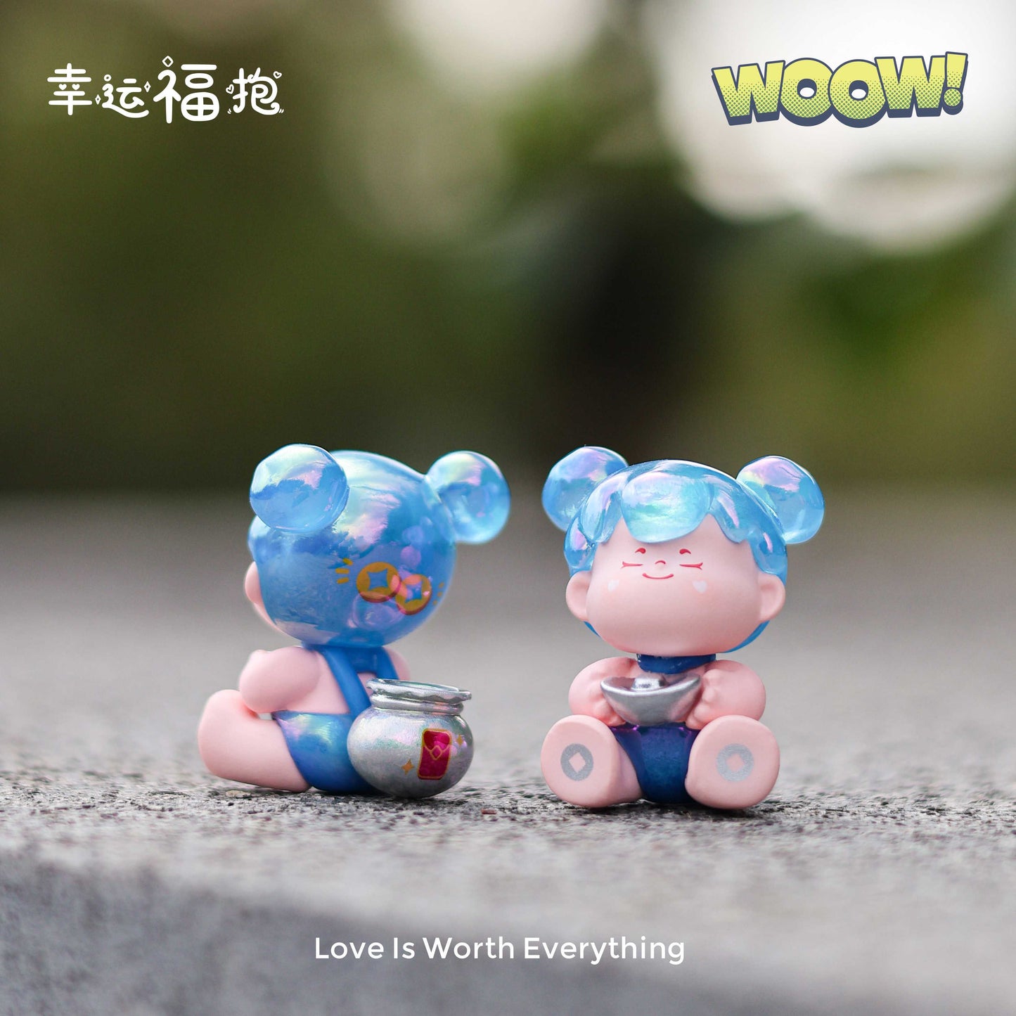 Woow Love ls Worth Everything Series Mini Bean Figures